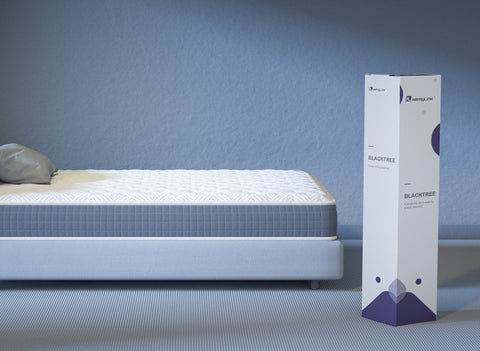 HomyLink BLACKTREE Pocket Sprung Double Memory Foam Mattress